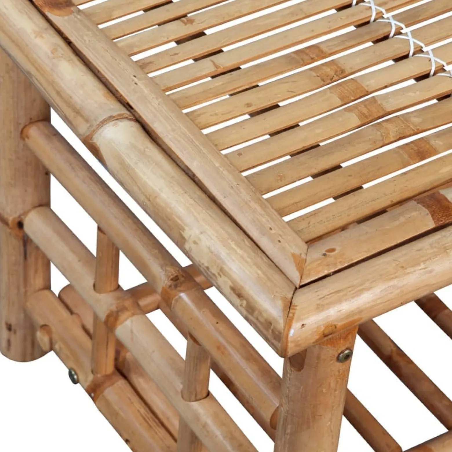 Stolik kawowy Brąz 90 x 50 x 45 cm Bambus vidaXL