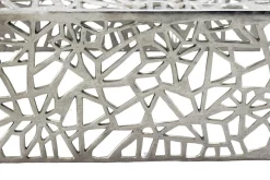 Stolik kawowy 60cm Aluminium Stolik pod sofę Alu Stolik do salonu Metal