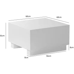 Stolik kawowy FineBuy rozkładany stolik MONOBLOC