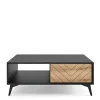 Stolik kawowy loftowy do salonu DIAMOND L140