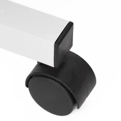 Stolik kawowy na kółkach z regulacją 76-86 cm biurko mobilne pod laptopa