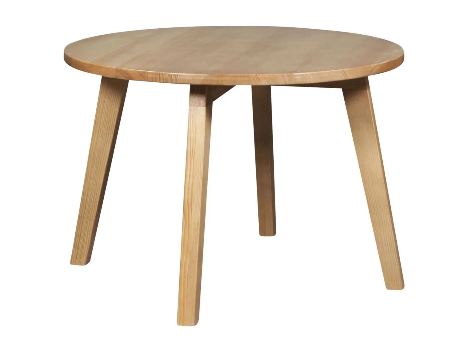 Stolik kawowy okrągły 80 cm Loft II, kolor dębowy