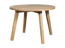 Stolik kawowy okrągły 80 cm Loft II, kolor dębowy