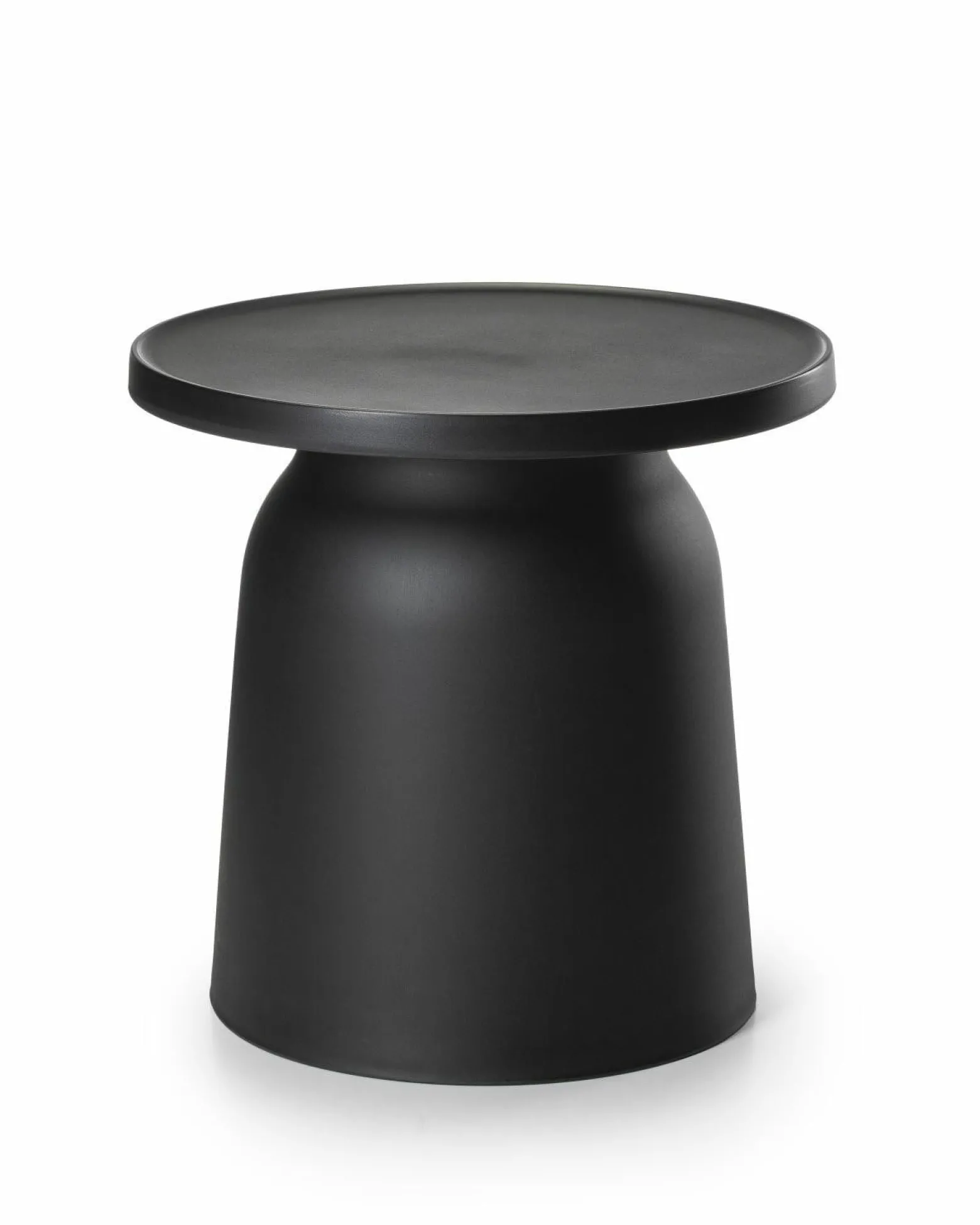 Stolik kawowy otto1 czarny 47x47x46 cm nowoczesny minimalistyczny do salonu