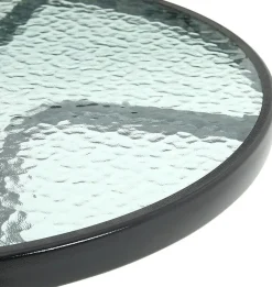 Stolik kawowy Songmics stół ogrodowy balkonowy okrągły 60cm