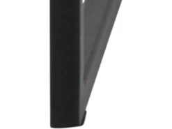 Stolik kwadratowy Infinity 80 cm czarny