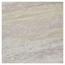 STOLIK KWOWY Aalst 55x45 cm okleina trawertyn metalowe nogi