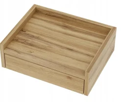 Stolik nocny wiszący NUVIA 45 dąb wotan szafka wisząca ścienna 45x35