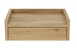 Stolik nocny wiszący NUVIA 45 dąb wotan szafka wisząca ścienna 45x35