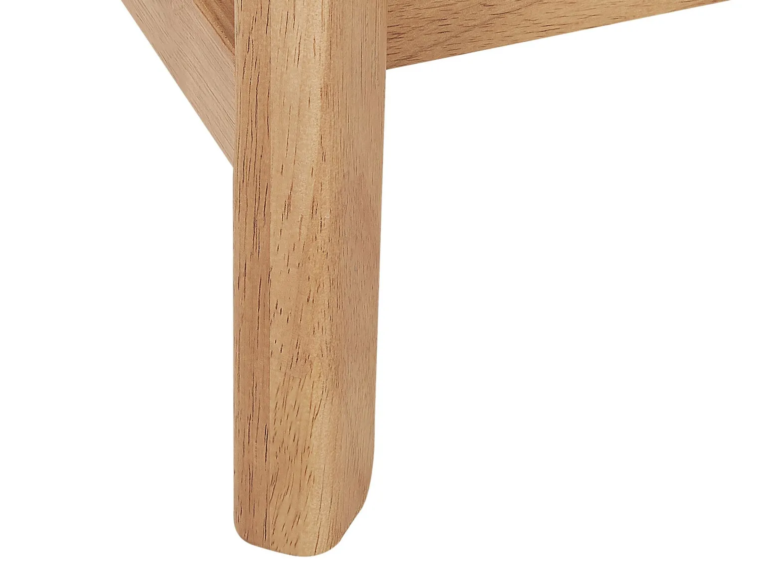 Stolik pomocniczy kwadratowy jasne drewno MDF