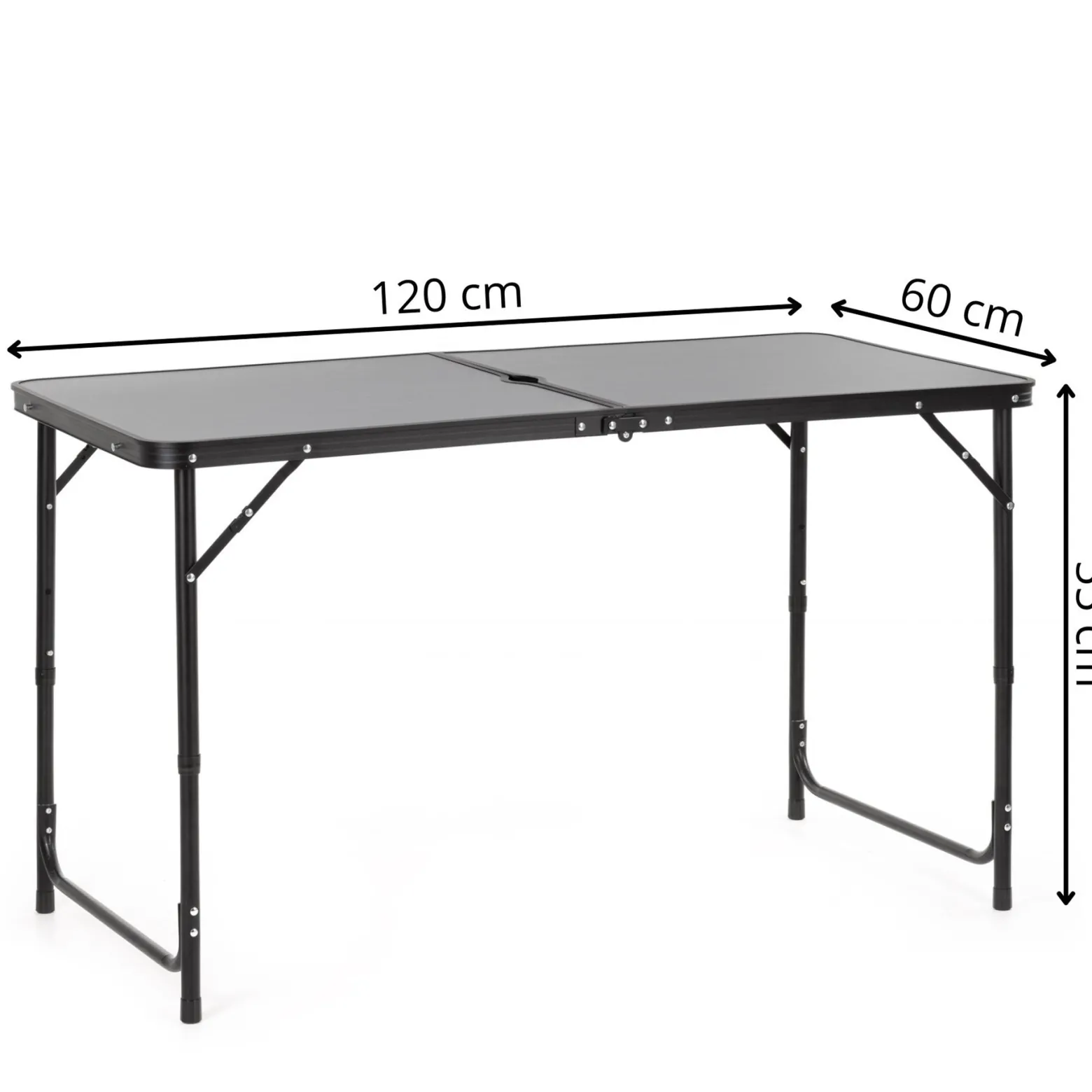 Stolik turystyczny 120x60cm kempingowy stół składany ogrodowy, walizka