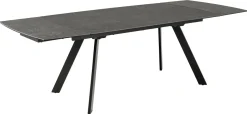 STÓŁ ROZKŁADANY Blackburn 160/240cm czarny CERAMICZNY