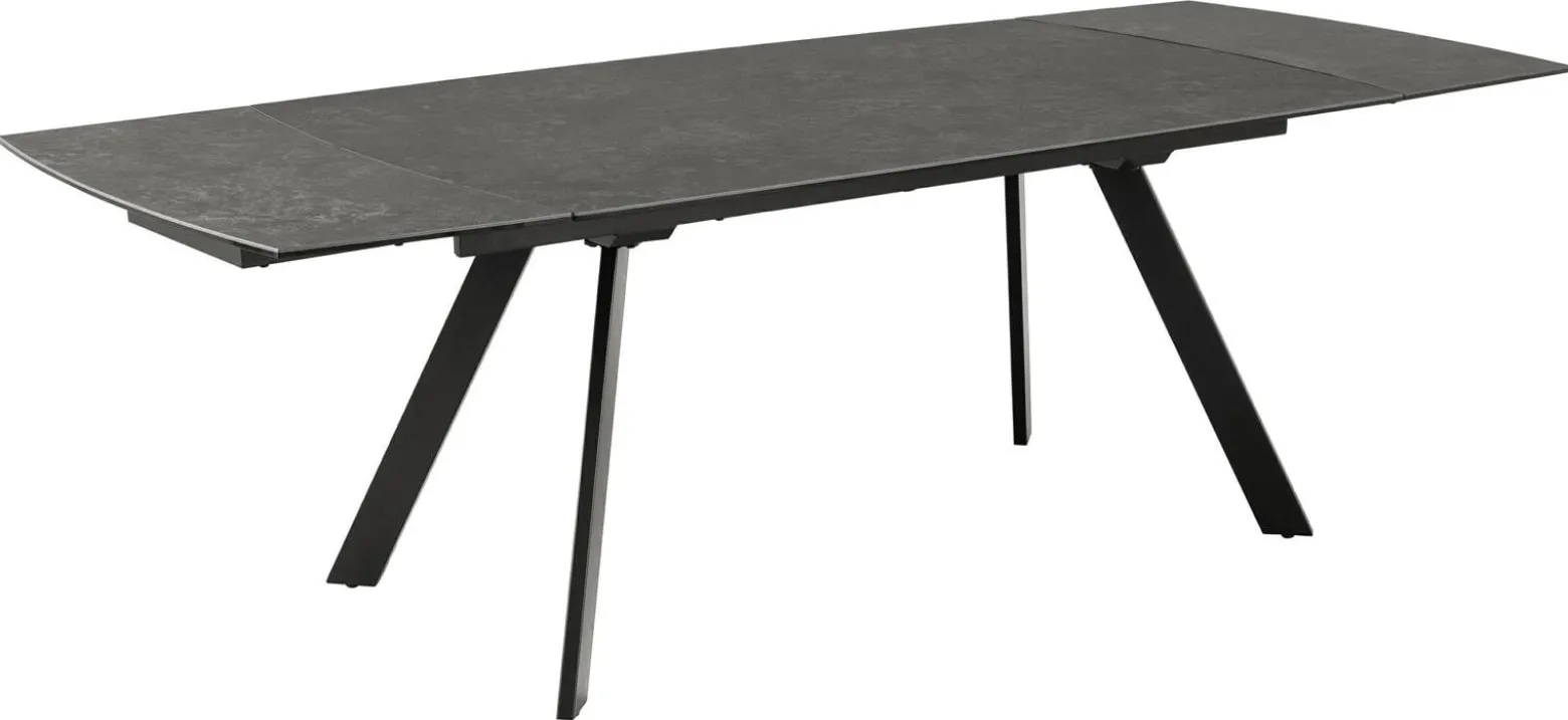 STÓŁ ROZKŁADANY Blackburn 160/240cm czarny CERAMICZNY
