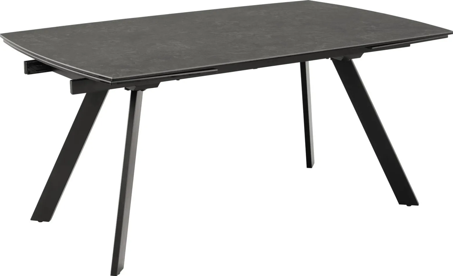 STÓŁ ROZKŁADANY Blackburn 160/240cm czarny CERAMICZNY