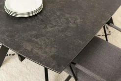 STÓŁ ROZKŁADANY Blackburn 160/240cm czarny CERAMICZNY