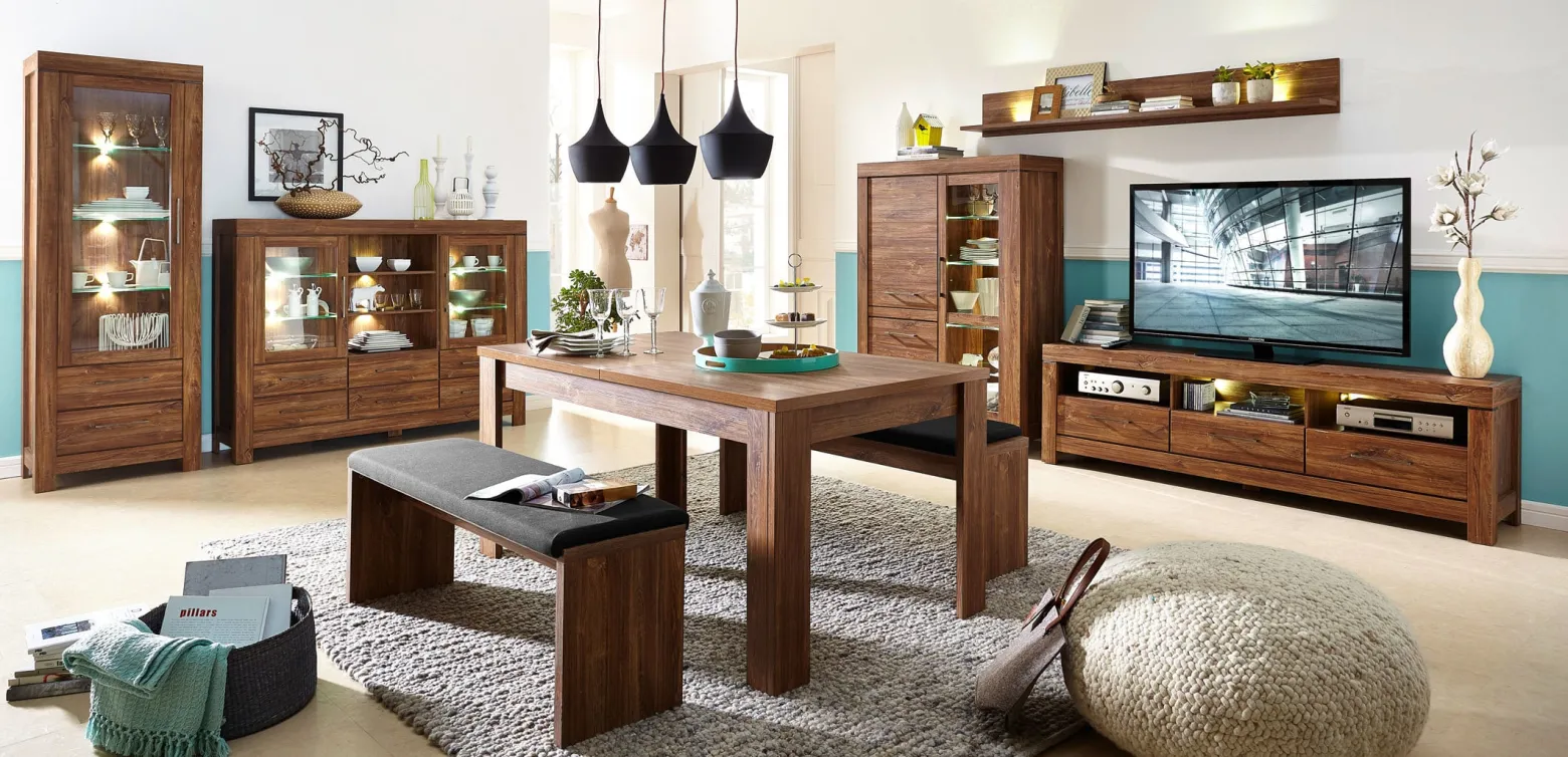 Stół rozkładany Gent 160/200/240x90 dąb stirling