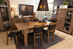 Stół rozkładany Gent 160/200/240x90 dąb stirling
