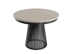 Stół rozkładany GORI w kolorze clay gray/ czarny