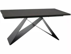 Stół rozkładany WESTIN CERAMIC 160(240)x90 brązowy mat ossid