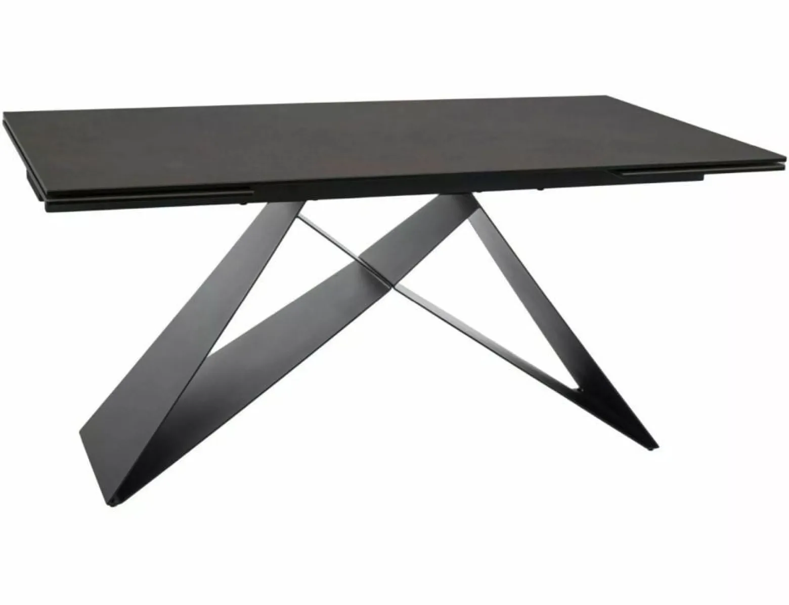 Stół rozkładany WESTIN CERAMIC 160(240)x90 brązowy mat ossid