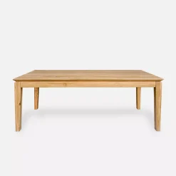 Stół rozkładany z litego drewna DANTE 120×80 + 1×45 cm