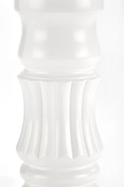 Stół WILLIAM 90(124)x90 biały rozkładany