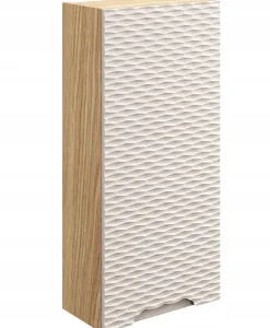 SŁUPEK Łazienkowa 35 cm BEŻOWY Wiszący FRONT 3D OCEAN BEIGE