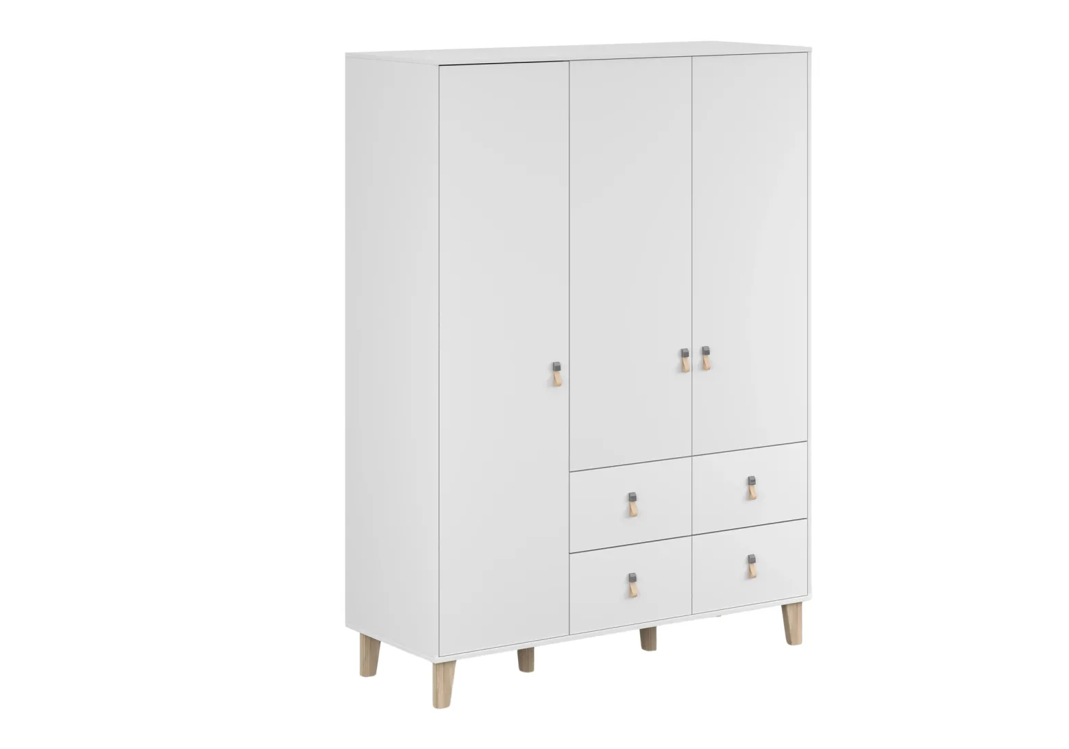 System młodzieżowy dziecięcy FIGO 19 Szafa 4S3D 150 cm