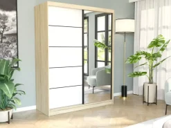 Szafa INES 150 1l gr/wh