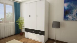Szafa 140/216 Biel - Okucia Premium