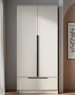 Szafa do sypialni 90 cm z drążkiem SORO
