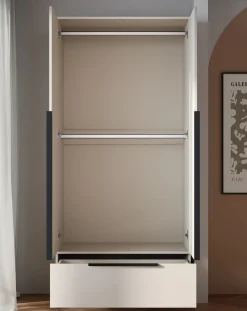 Szafa do sypialni 90 cm z drążkiem SORO