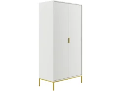 Szafa dwudrzwiowa Austin 100 cm biała