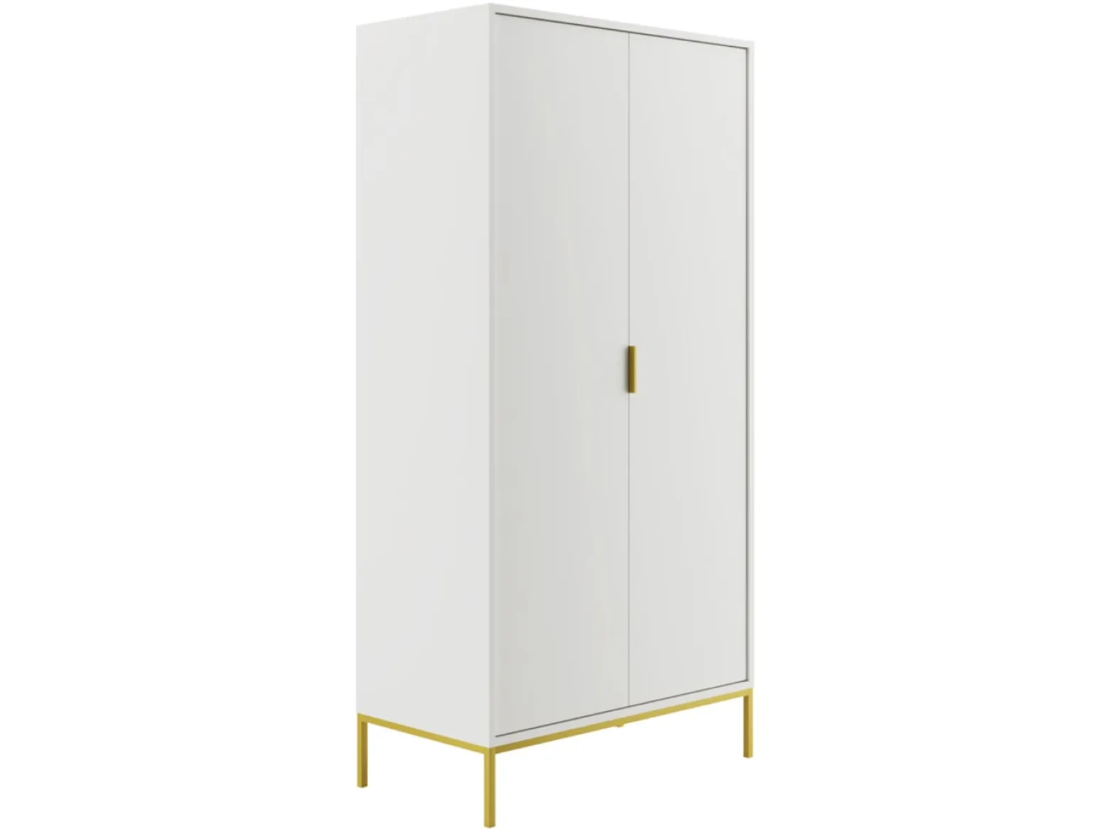Szafa dwudrzwiowa Austin 100 cm biała