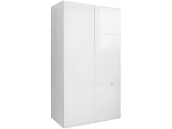 Szafa dwudrzwiowa Azteca Trio 105 cm biały połysk
