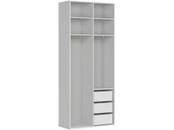 Szafa dwudrzwiowa Flex 100 cm biała
