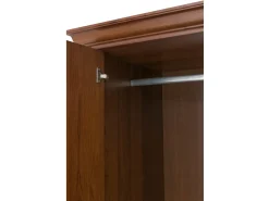 Szafa dwudrzwiowa Kent 110 cm z szufladą kasztan