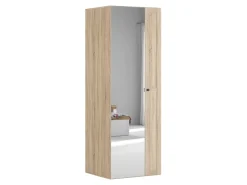 Szafa Flex 75 cm z lustrem dąb sonoma