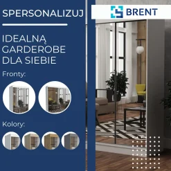 Szafa garderoba przesuwna BRENT 100 DAVE ARTISAN