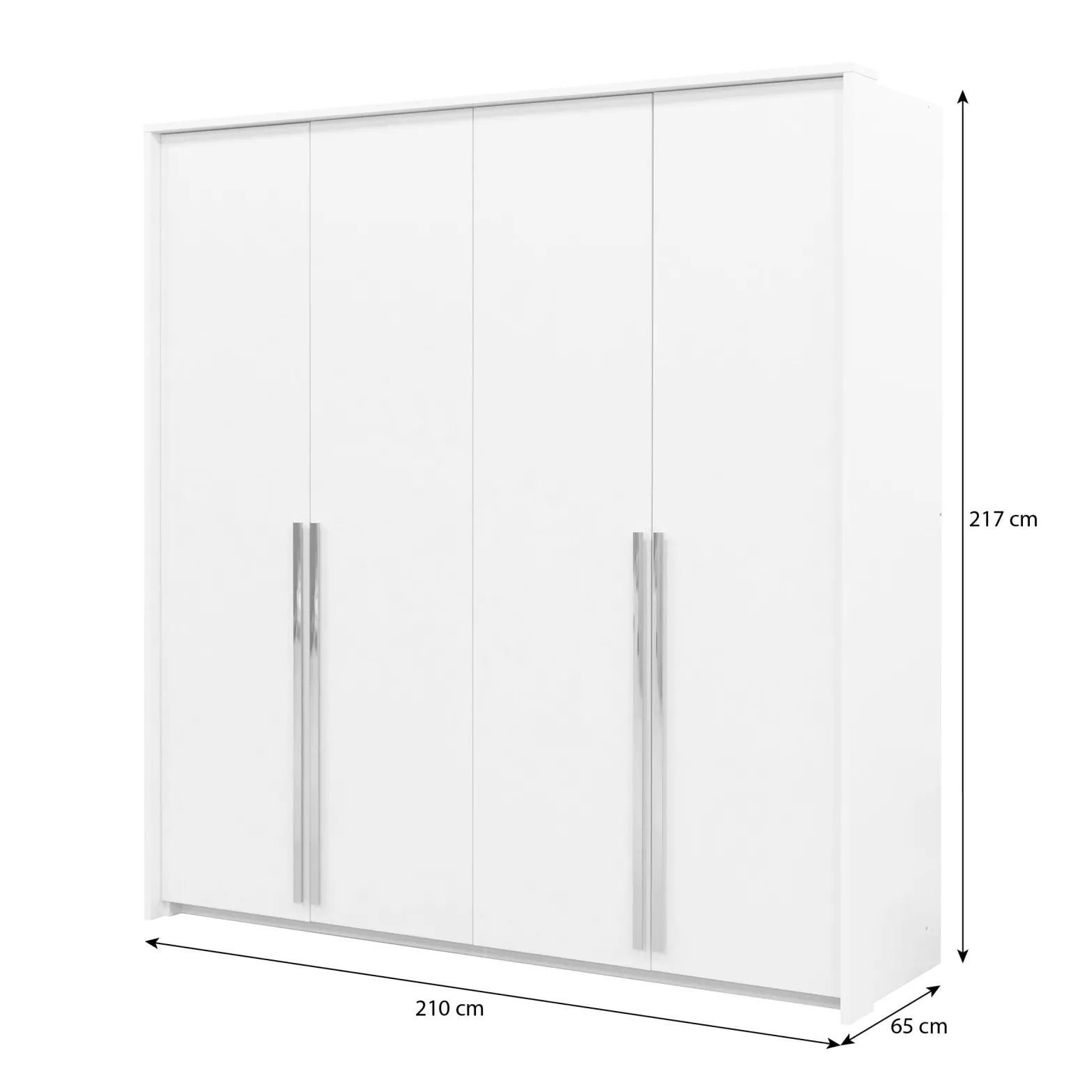 Szafa GIANA 210 cm 4-Drzwiowa Beż piaskowy – Szafa uchylna