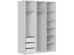 Szafa modułowa Flex 150 cm z drzwiami biała
