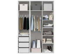 Szafa modułowa Flex 150 cm z drzwiami biała