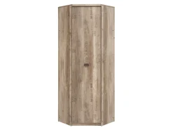 Szafa narożna Malcolm 75x75 cm dąb canyon monument nadruk