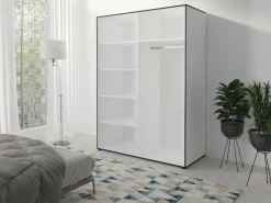 Szafa OSLO I 120 z lustrem Biały