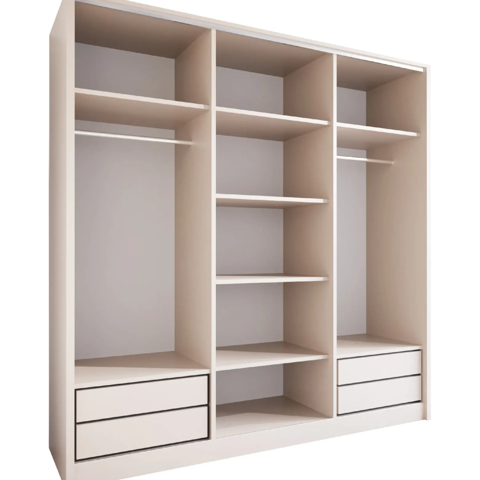 Szafa otwarta MERVO K4 180 kaszmir