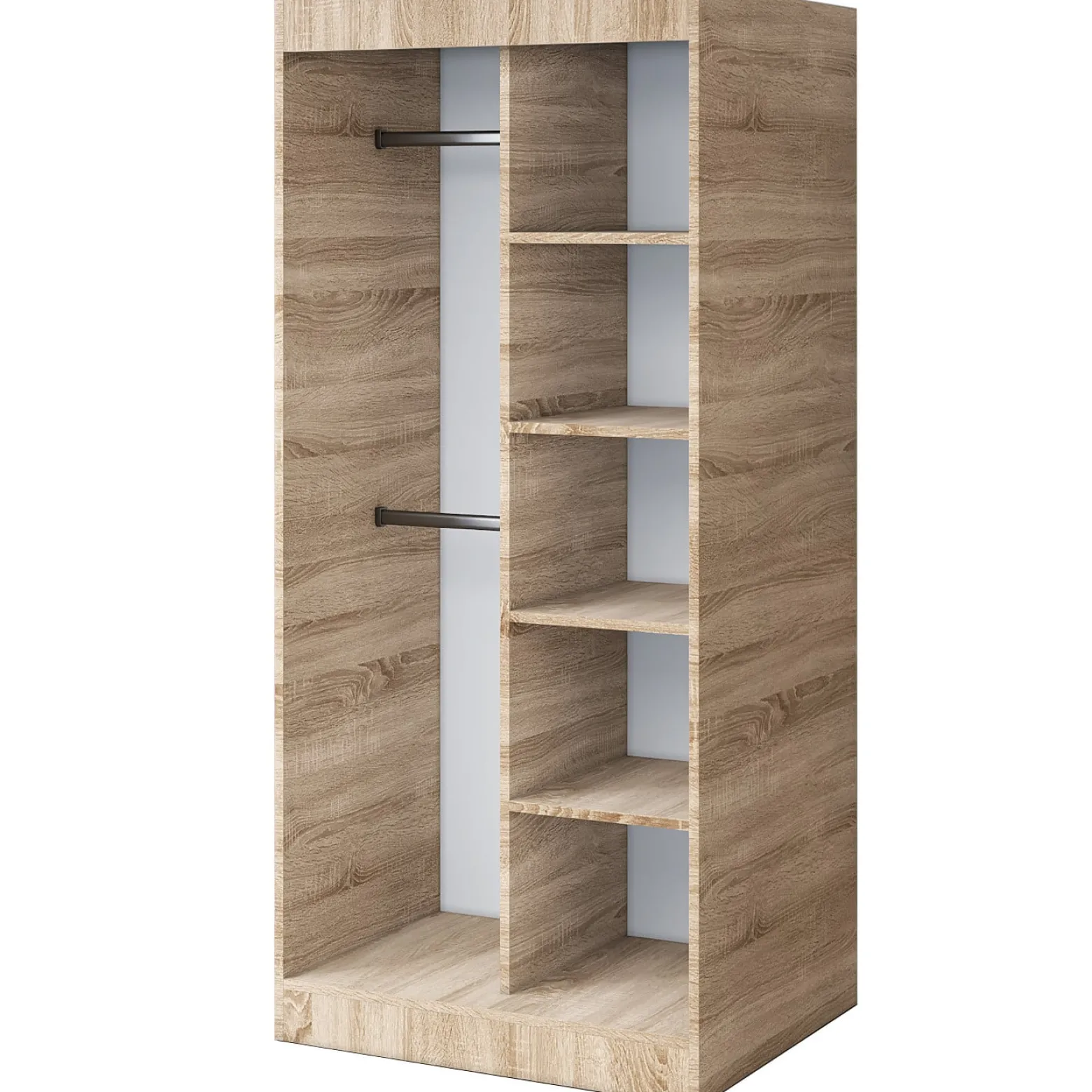 Szafa otwarta 90x200 Troy , Dąb Sonoma