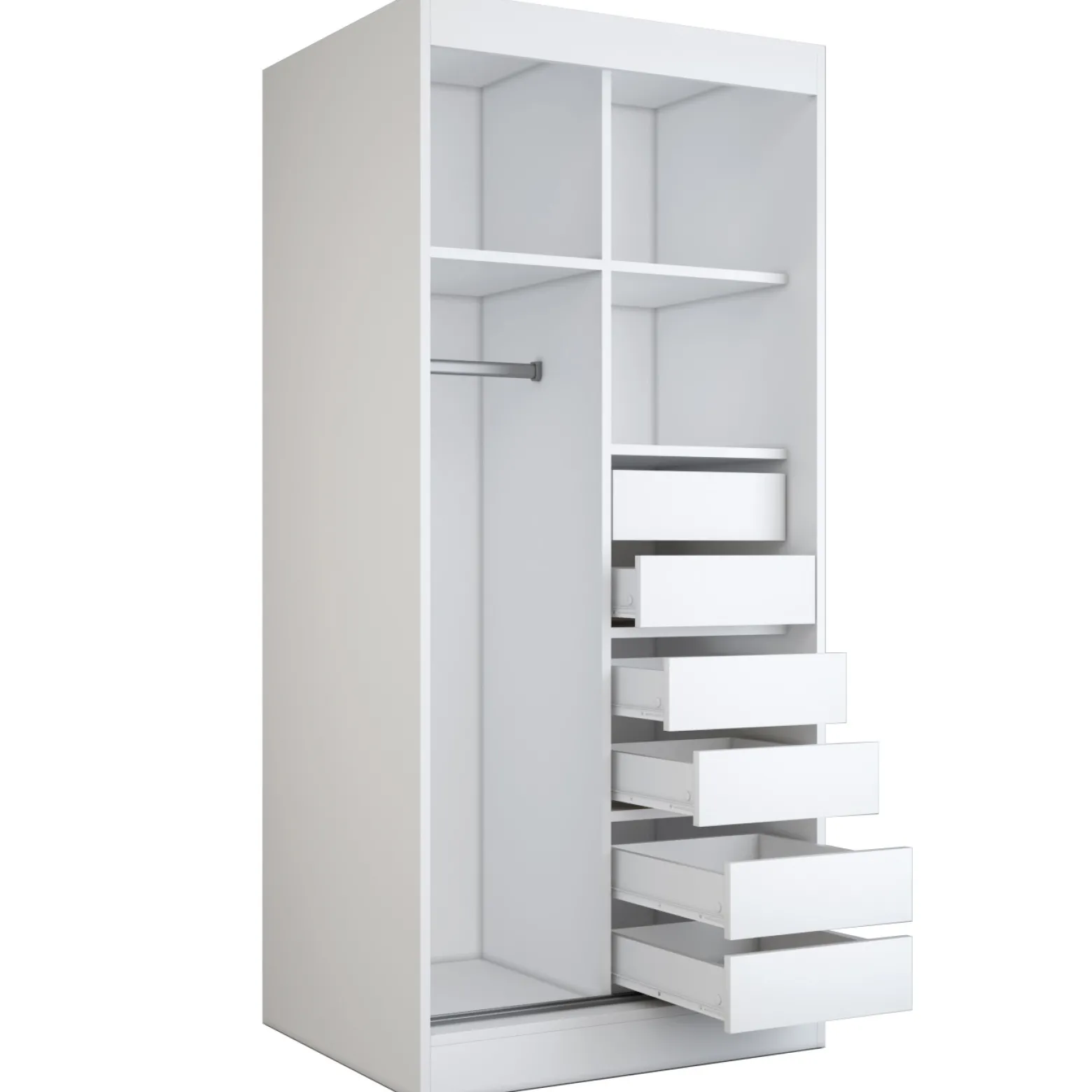Szafa otwarta 90x200 Troy , Dąb Sonoma