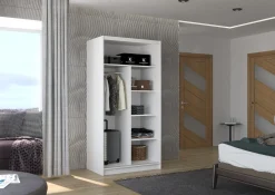 Szafa przesuwna ASTEN 100 Choco