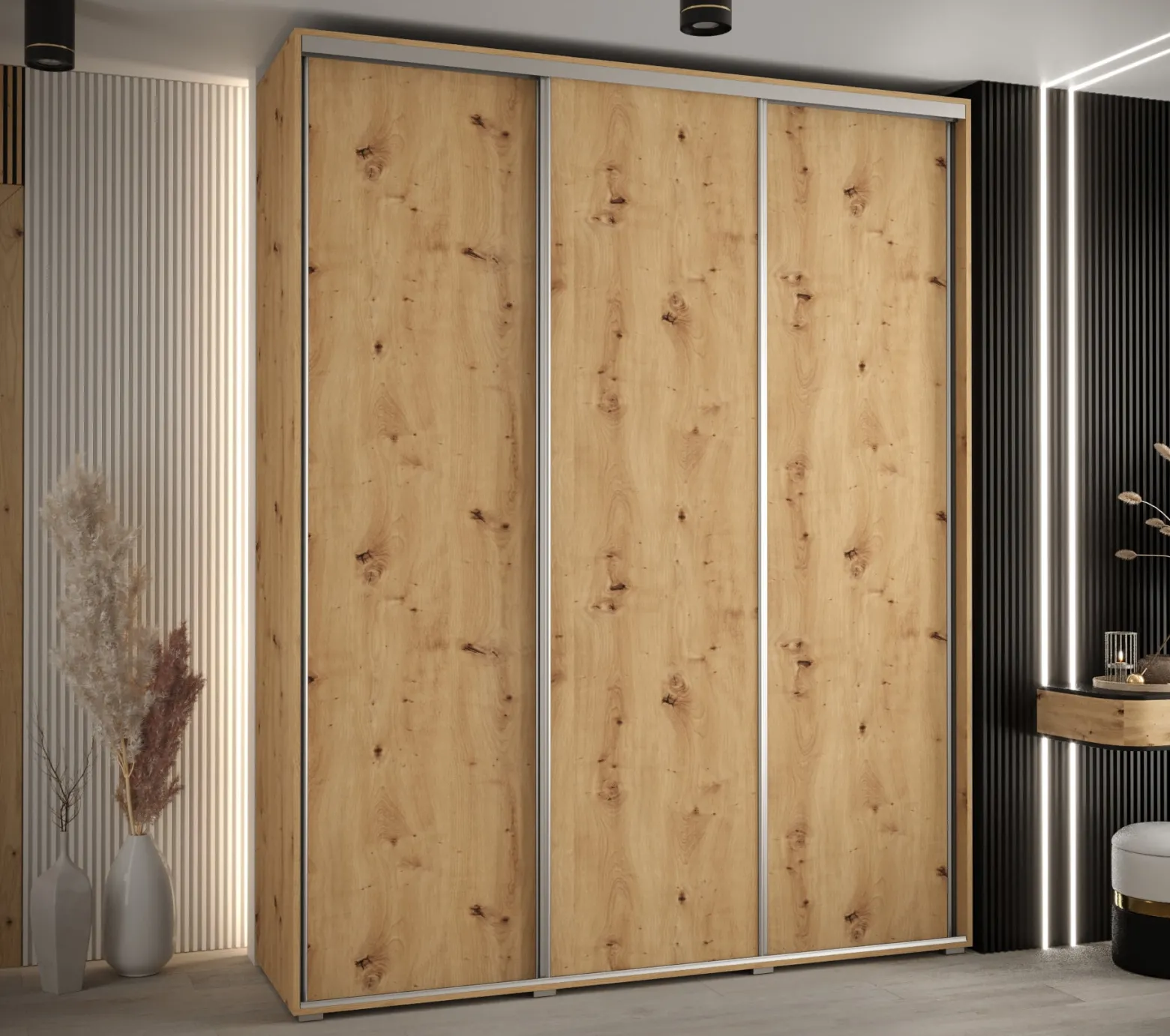 Szafa przesuwna 45 Cannes 1 190 artisan+artisan+srebrny