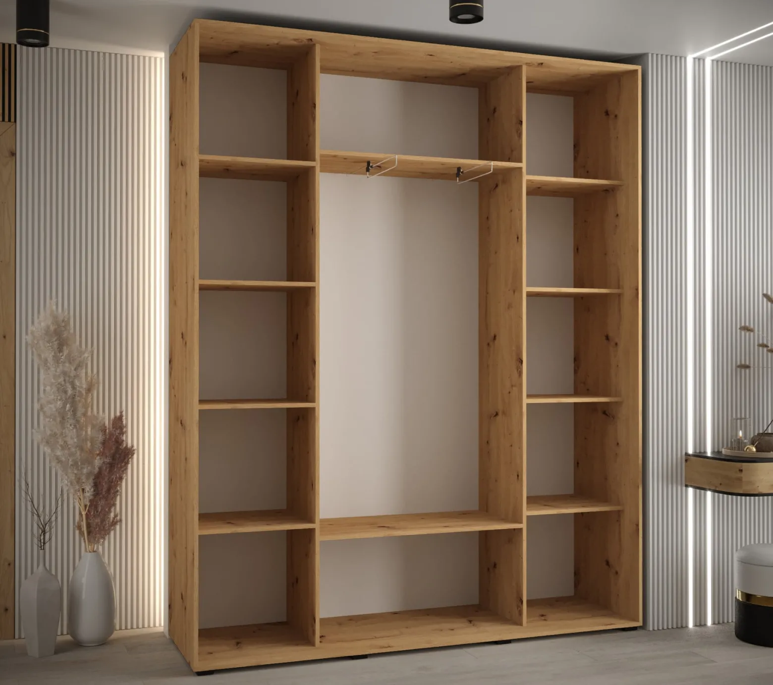 Szafa przesuwna 45 Cannes 1 190 artisan+artisan+srebrny